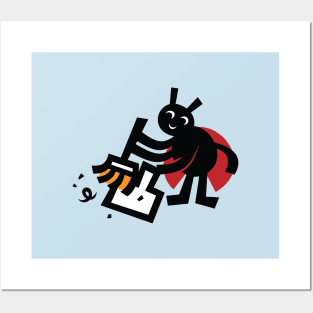 Dustpan Bug Posters and Art